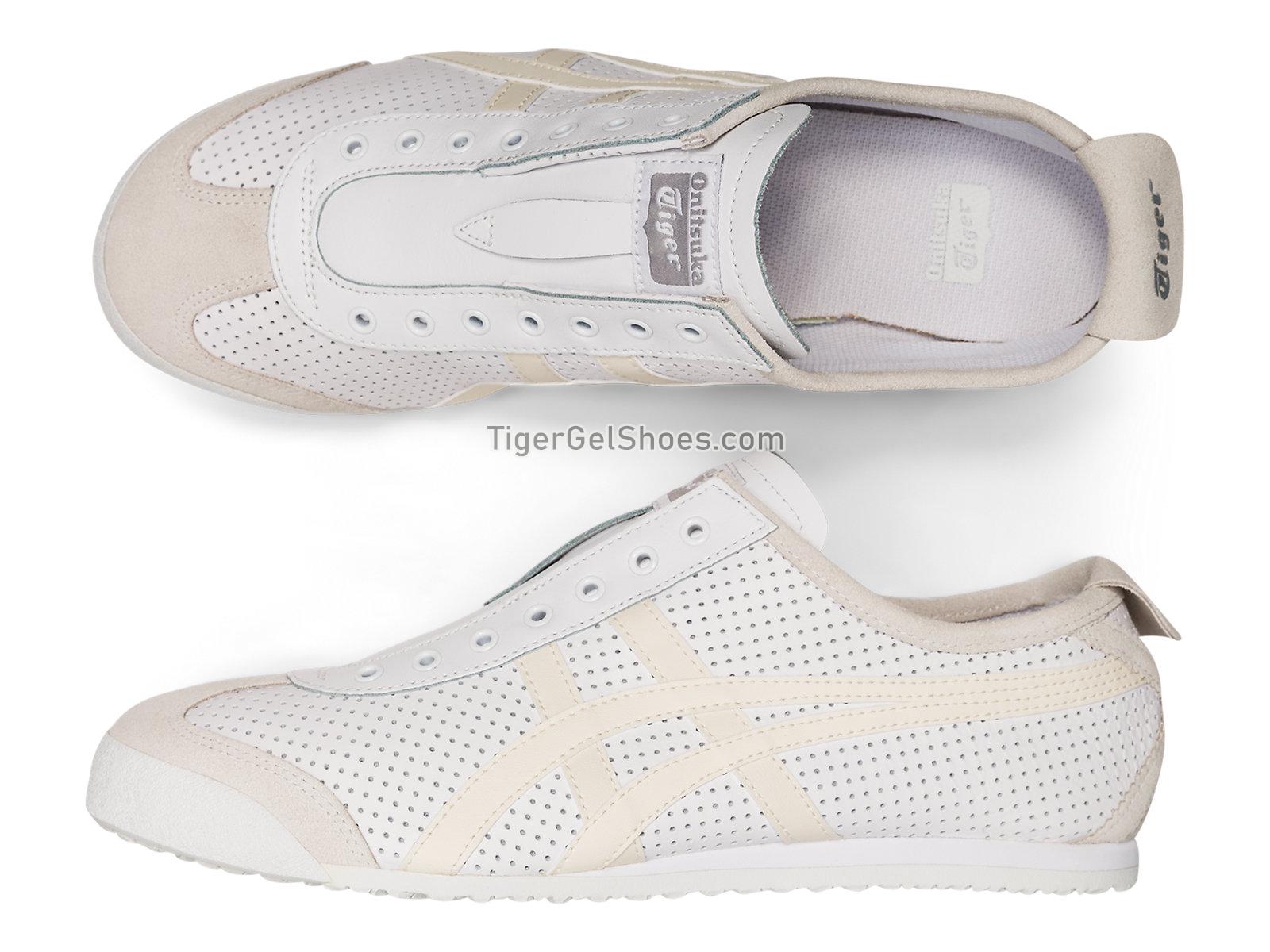 Onitsuka Tiger Mexico 66 Slip-on White/birch 1183a621-100 Mens Womens Shoes