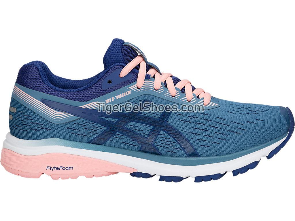 Asics GT-1000 7 Blue Bell/Black 1012A030-400 Womens Running Shoes