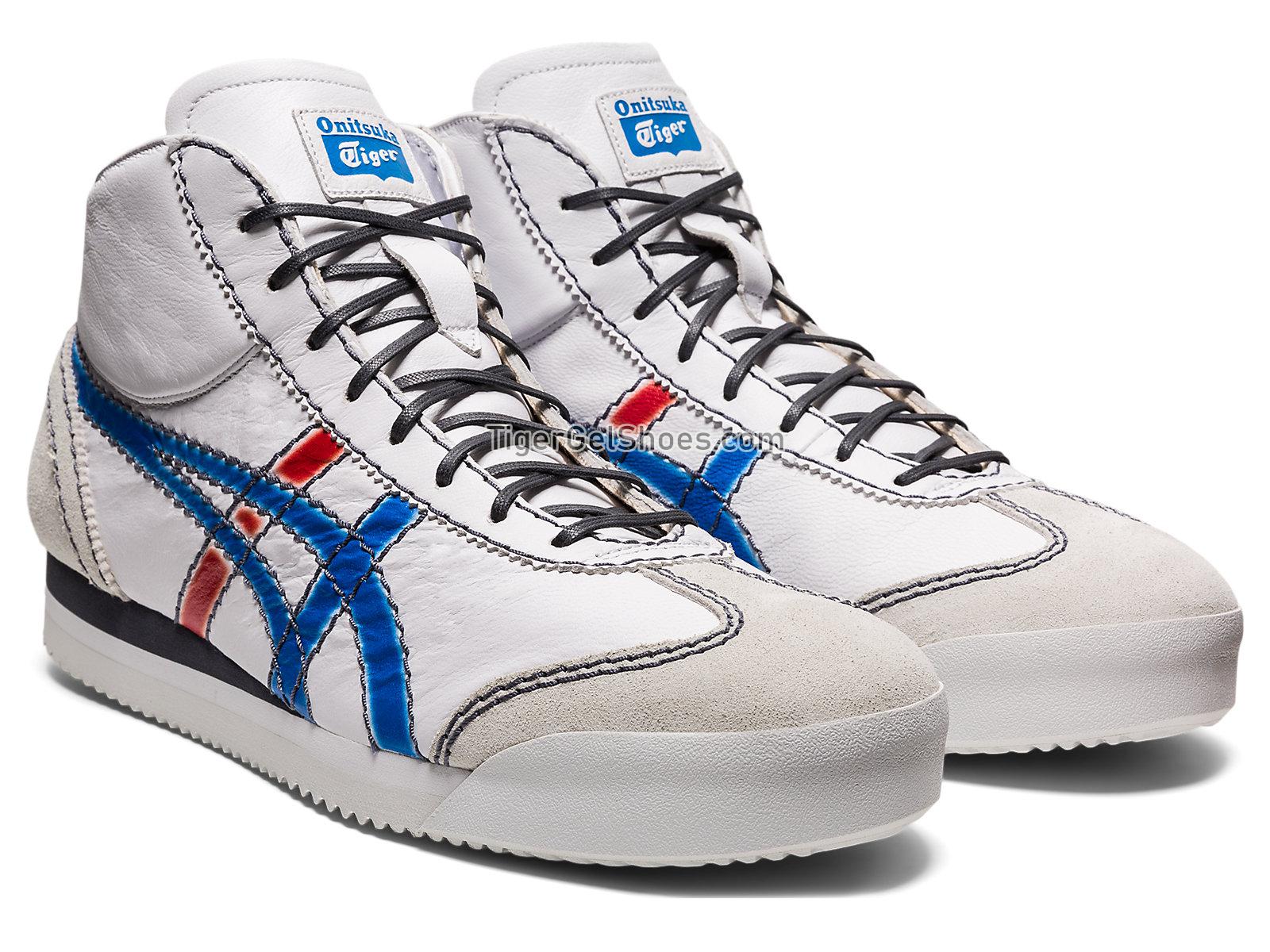 Onitsuka Tiger Mexico 66 Sd Pf Mr White/directoire Blue 1183b530-102 Mens Womens Shoes