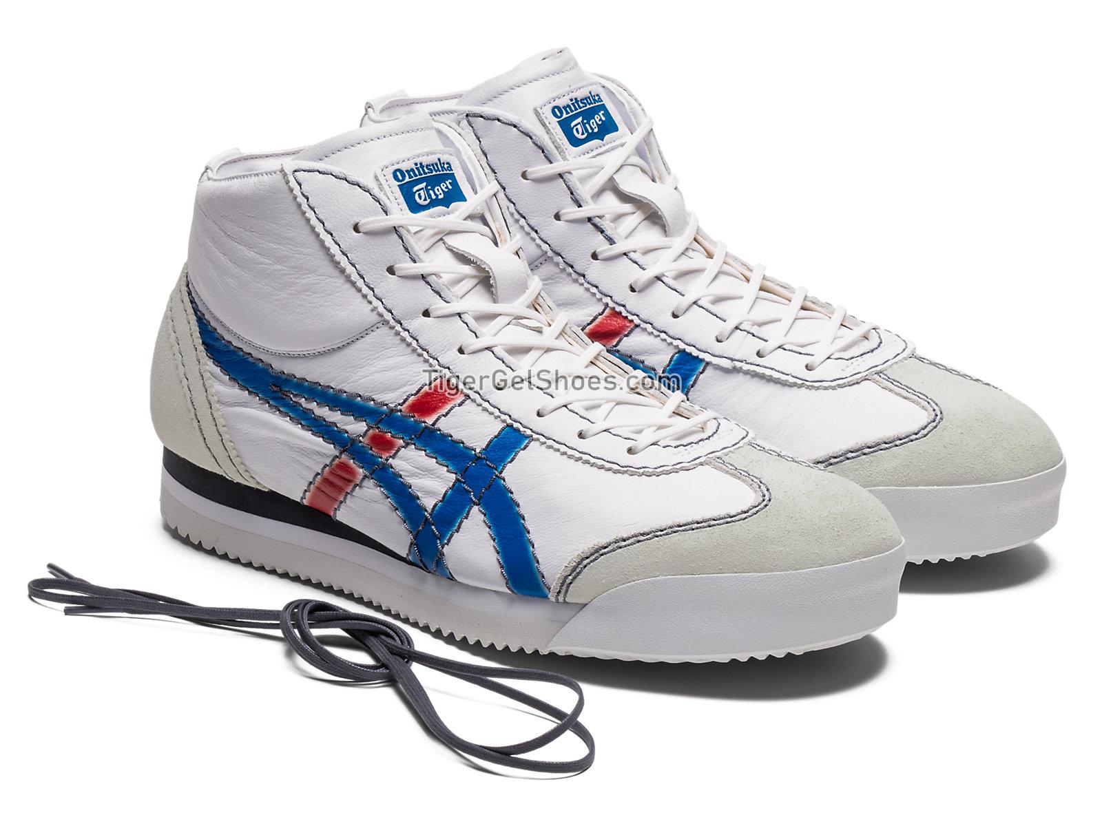 Onitsuka Tiger Mexico 66 Sd Pf Mr White/directoire Blue 1183b530-102 Mens Womens Shoes