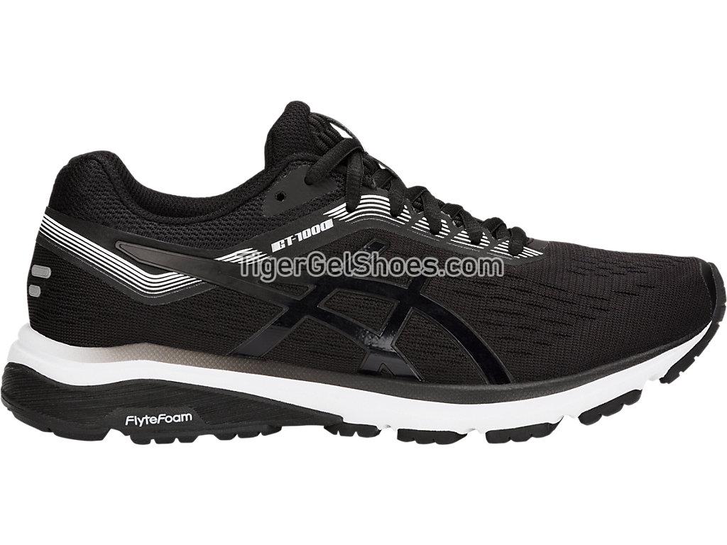 Asics GT-1000 7 Black/White 1012A030-001 Womens Running Shoes