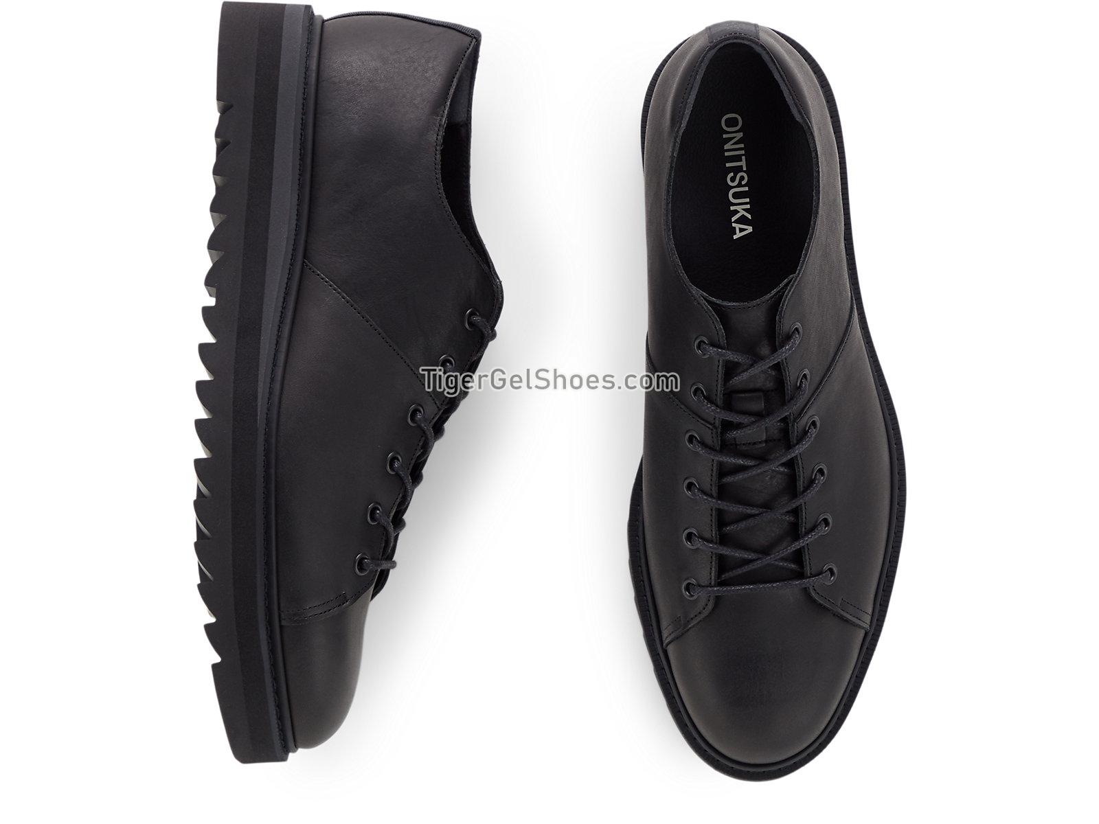 Onitsuka Tiger The Onitsuka Lace-up Lo Black/black 1181a394-004 Mens Womens Shoes