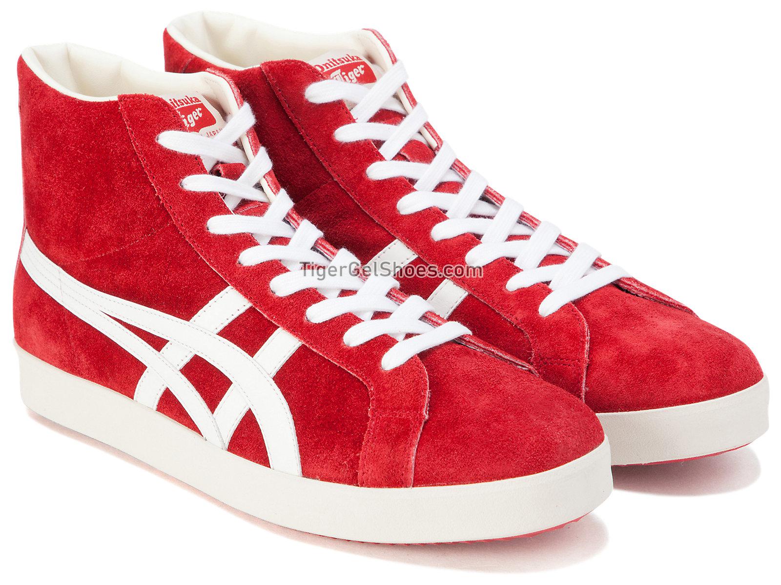 Onitsuka Tiger Fabre Hi Nm Classic Red/white 1183b440-600 Mens Womens Shoes