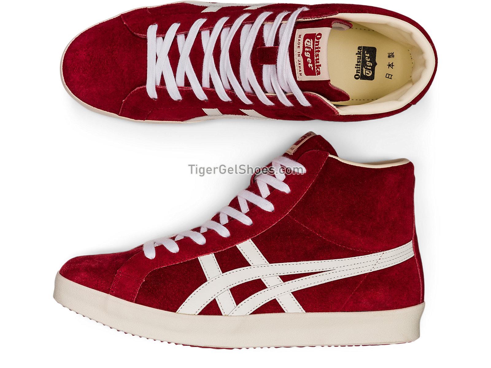 Onitsuka Tiger Fabre Hi Nm Classic Red/white 1183b440-600 Mens Womens Shoes