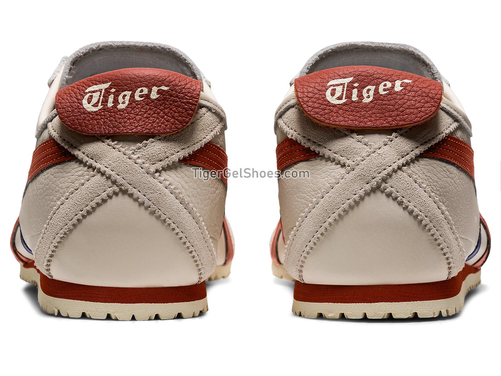 Onitsuka Tiger Mexico 66 Birch/rust Red 1183a201-206 Mens Womens Shoes