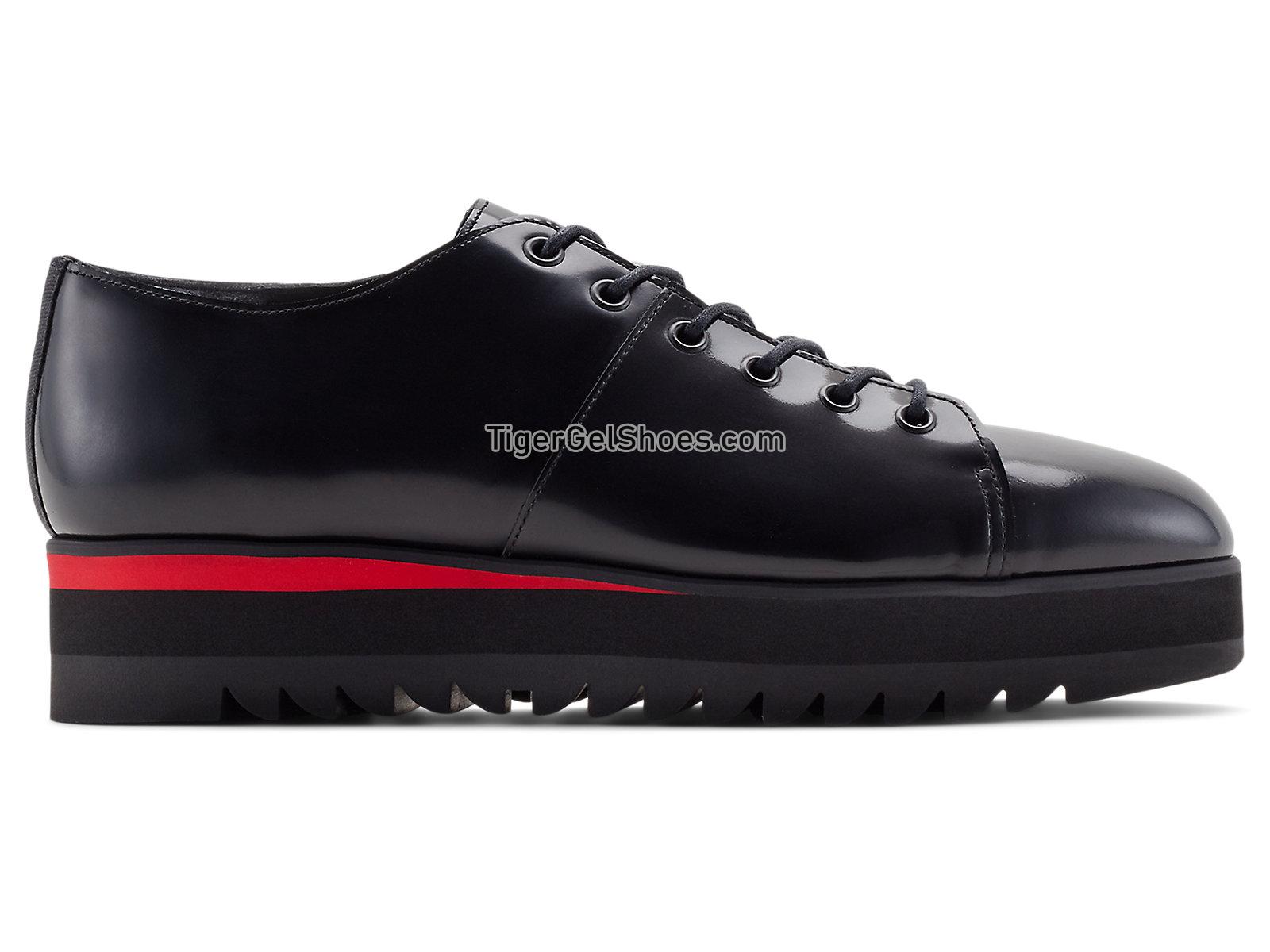 Onitsuka Tiger The Onitsuka Lace-up Lo Black/classic Red 1182a309-001 Womens Shoes