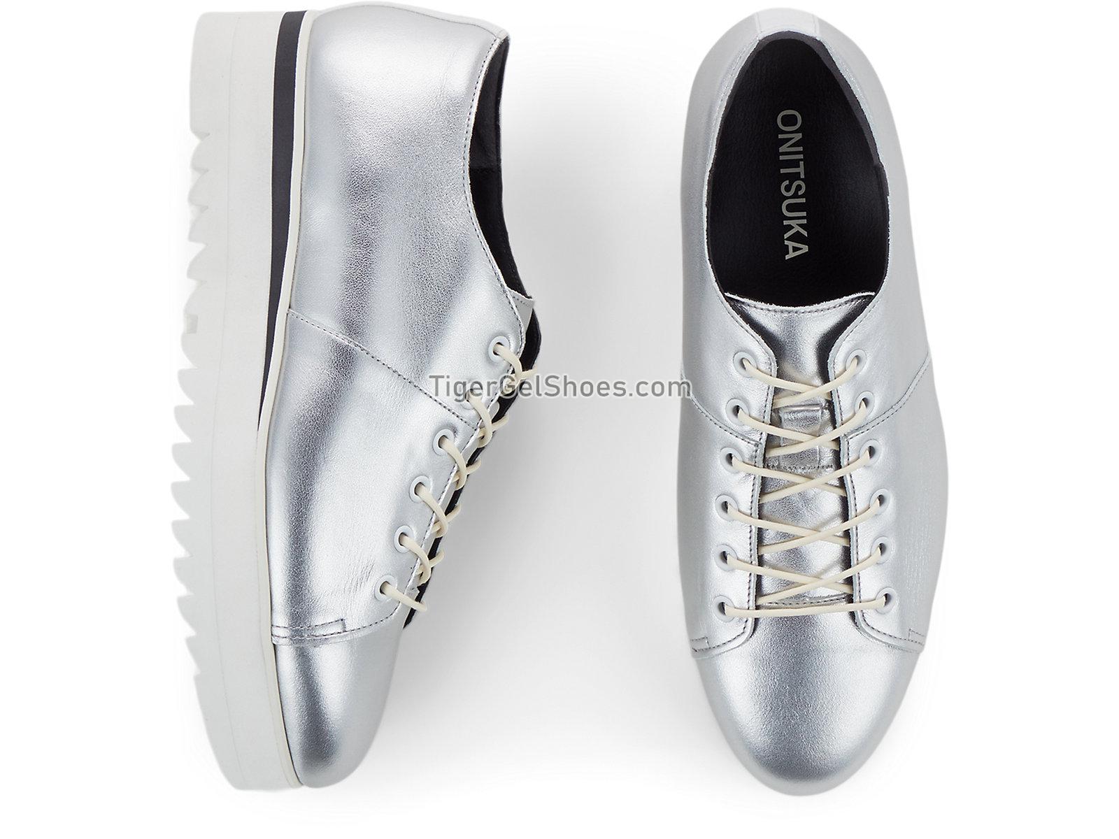 Onitsuka Tiger The Onitsuka Lace-up Lo Silver/silver 1182a309-021 Womens Shoes