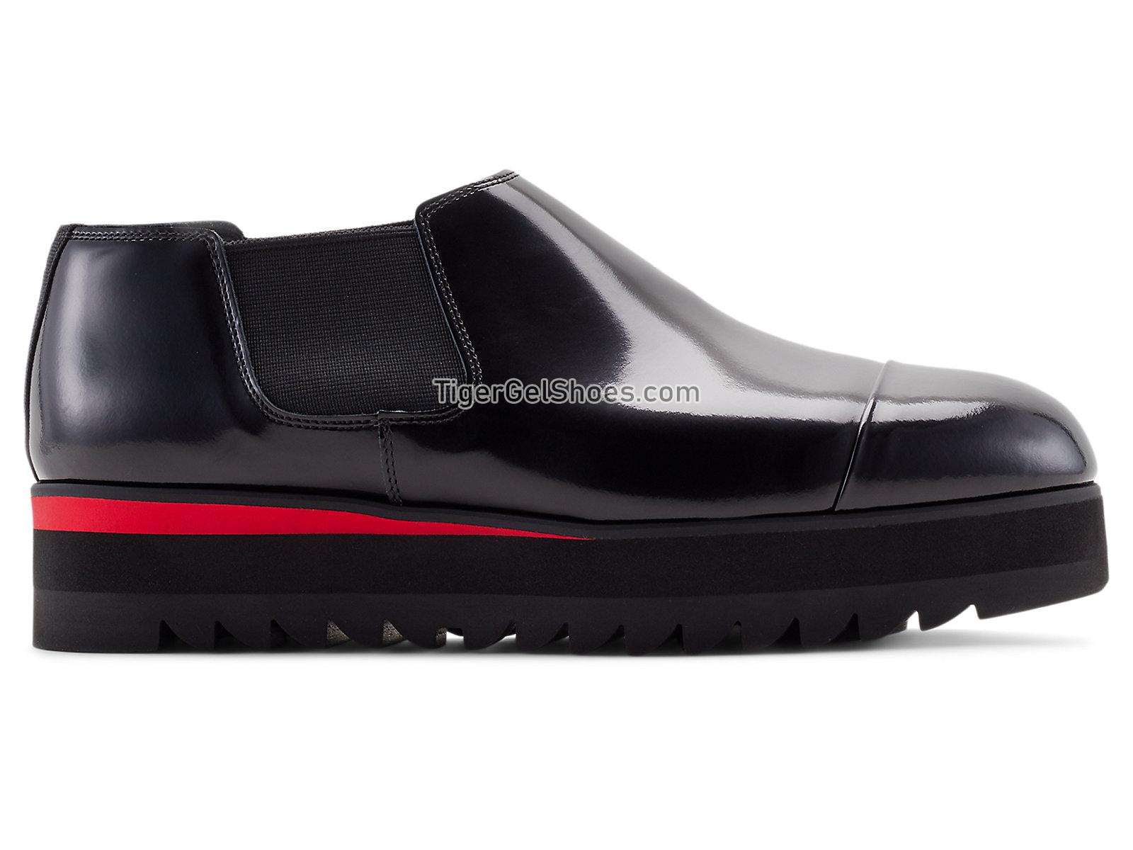 Onitsuka Tiger The Onitsuka Side Gore Boot Lo Black/classic Red 1182a308-004 Womens Shoes