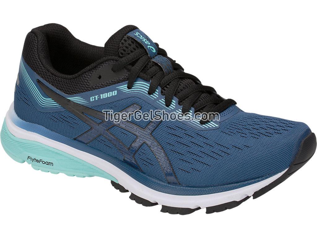 Asics GT-1000 7 Grand Shark/Black 1012A030-401 Womens Running Shoes