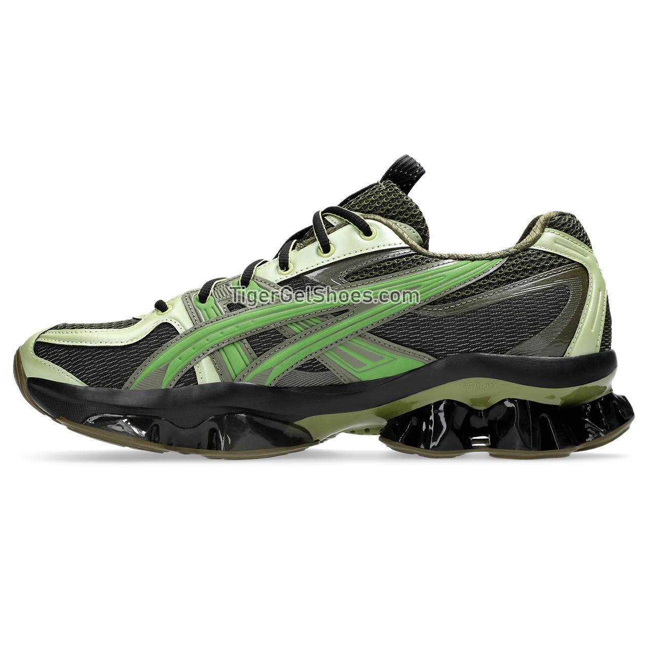 Asics Us5-s Gel-quantum Kinetic Moss/Bamboo 1203A403-300 Mens Womens Shoes