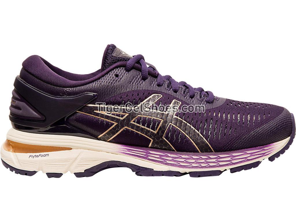 Asics GEL-Kayano 25 Night Shade/Frosted Almond 1012A471-500 Womens Running Shoes