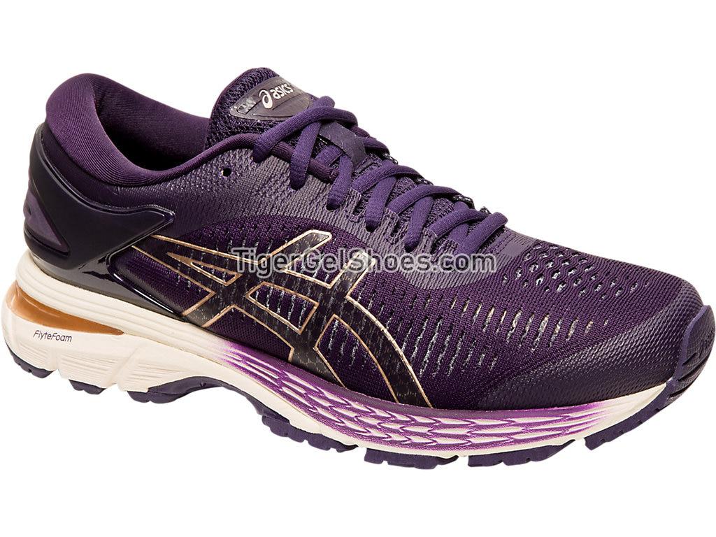Asics GEL-Kayano 25 Night Shade/Frosted Almond 1012A471-500 Womens Running Shoes