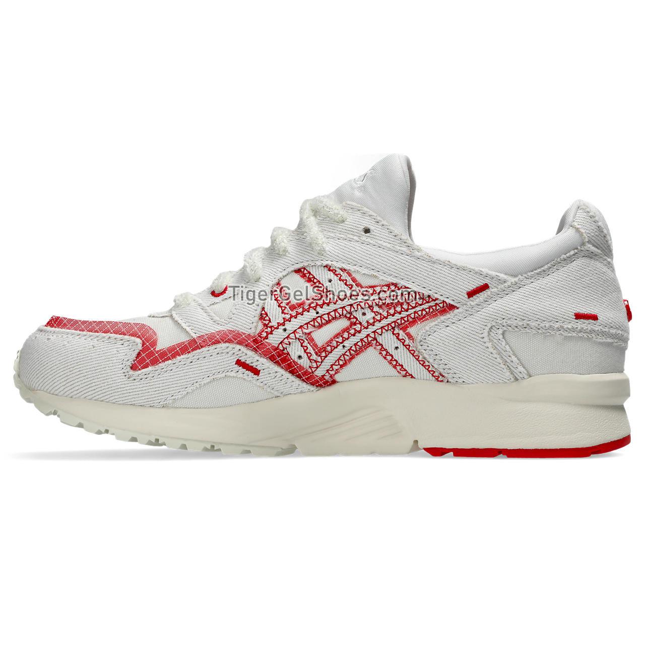 Asics X Kirsh Gel-lyte V Cream/Fiery Red 1203A363-100 Mens Womens Shoes