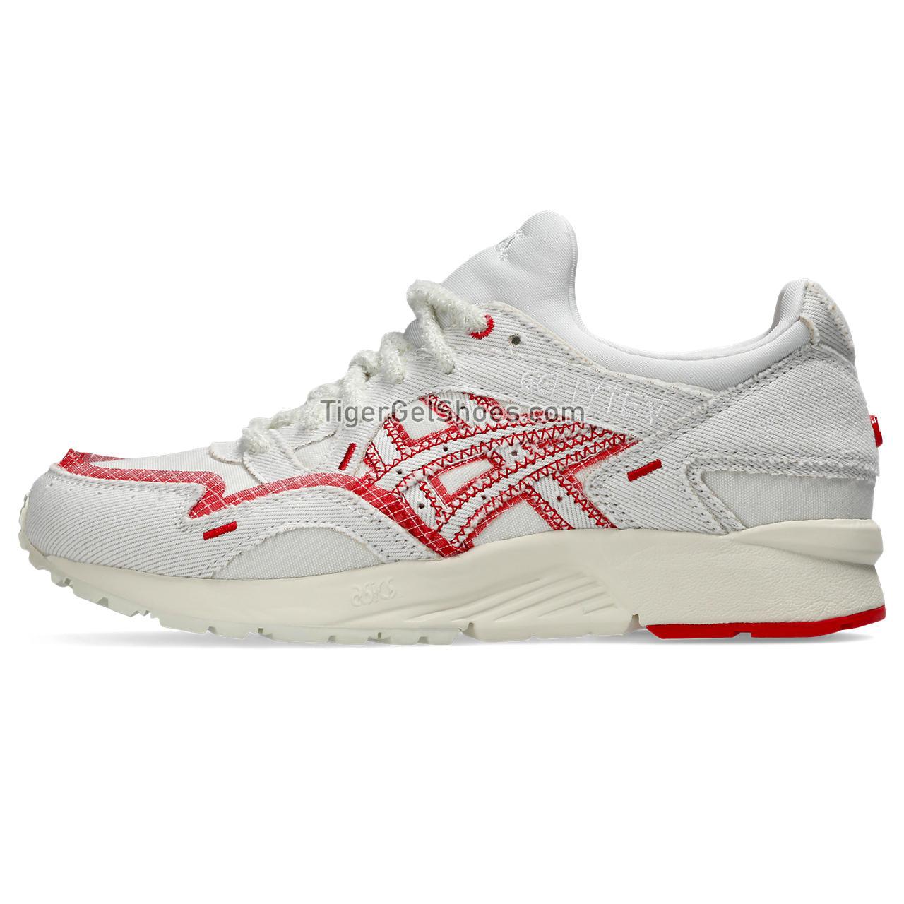 Asics X Kirsh Gel-lyte V Cream/Fiery Red 1203A363-100 Mens Womens Shoes