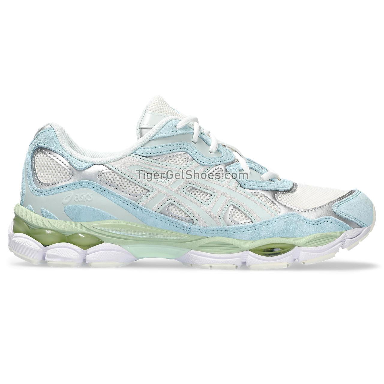 Asics Gel-nyc Cream/Aquamarine 1203A383-100 Mens Womens Shoes