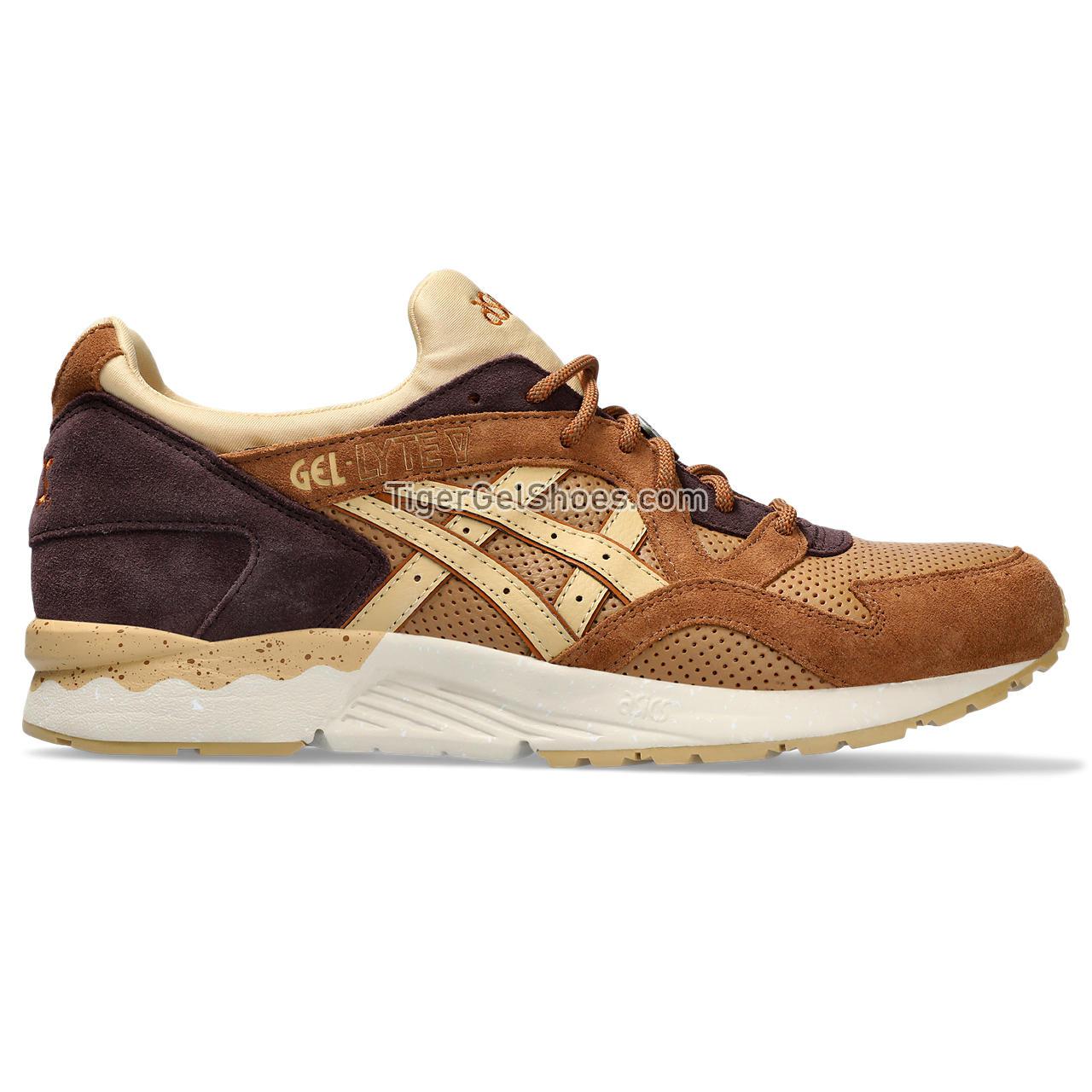Asics Gel-lyte V Camel/Brown 1203A282-250 Mens Womens Shoes