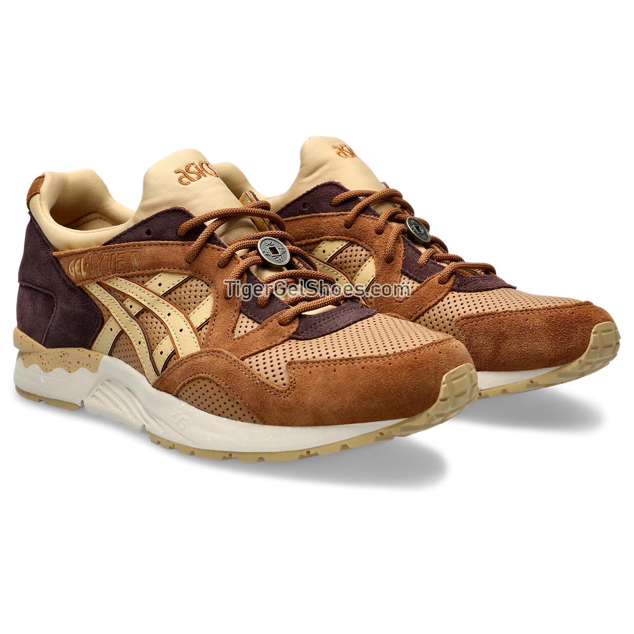 Asics Gel-lyte V Camel/Brown 1203A282-250 Mens Womens Shoes
