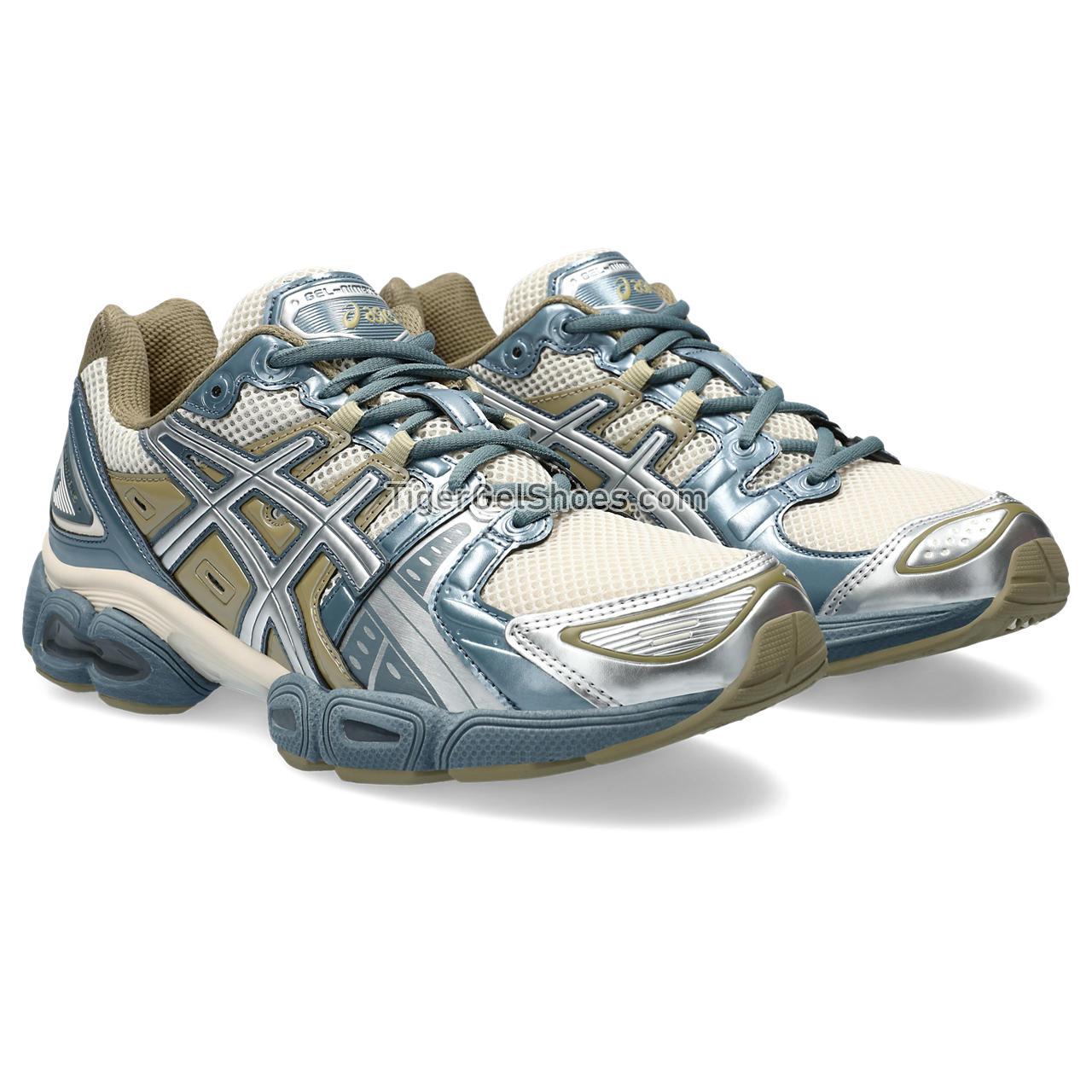 Asics Gel-nimbus 9 Oatmeal/Ironclad 1201A424-251 Mens Shoes