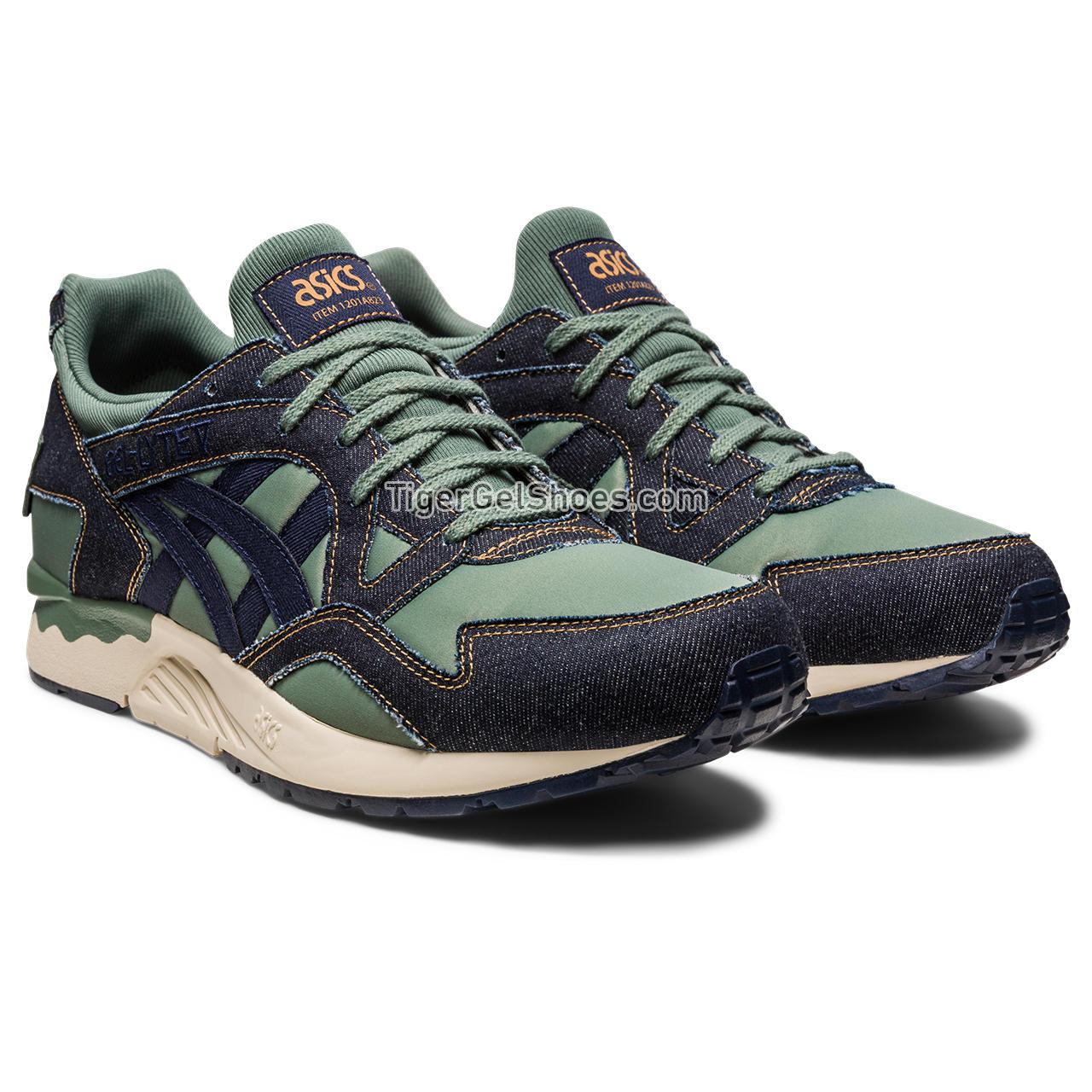 Asics Gel-lyte V Midnight/Ivy 1201A823-400 Mens Shoes