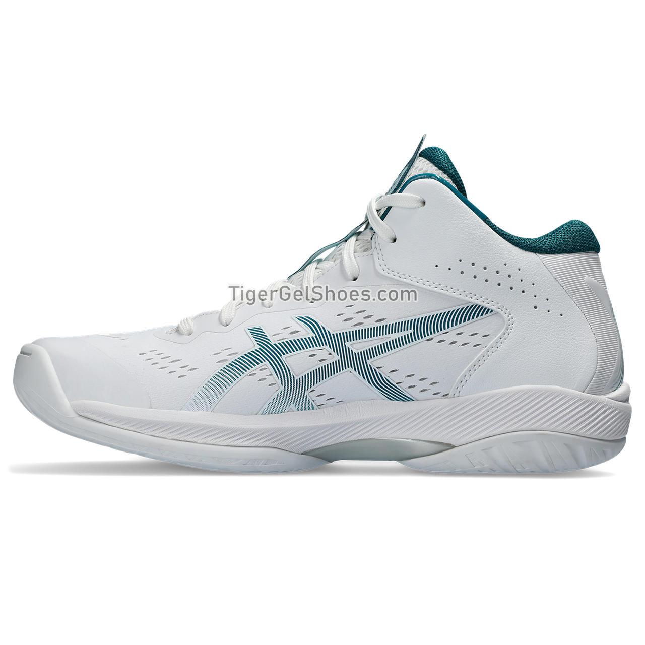 Asics Gelhoop V16 White/Rich Teal 1063A078-101 Mens Womens Shoes