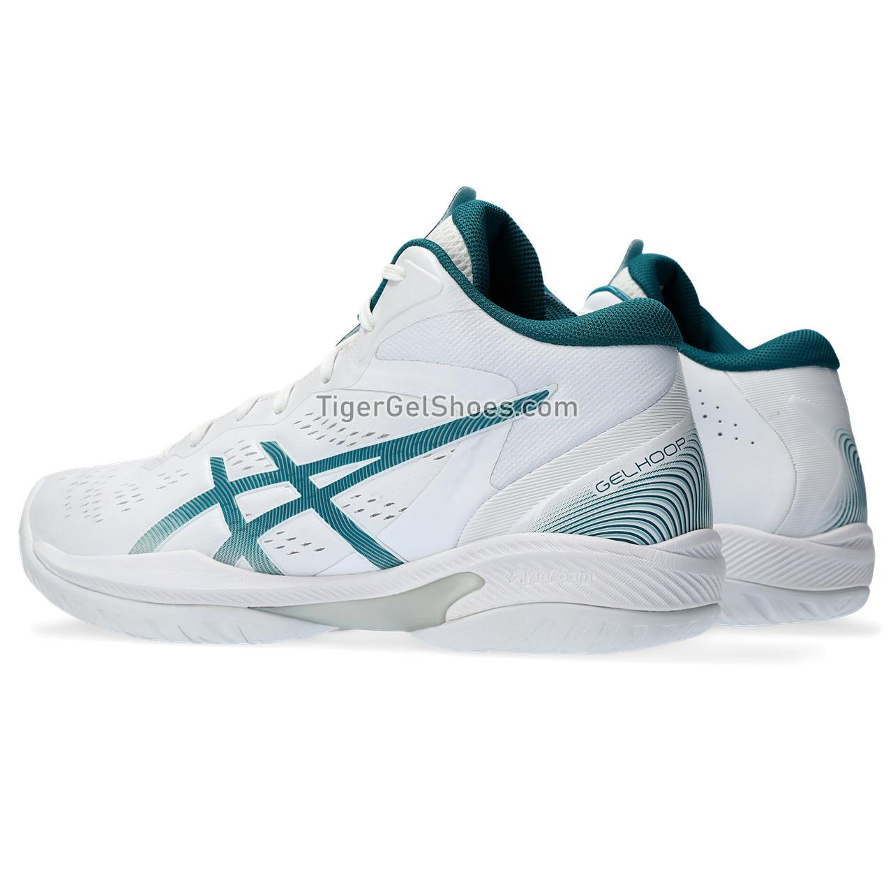 Asics Gelhoop V16 White/Rich Teal 1063A078-101 Mens Womens Shoes