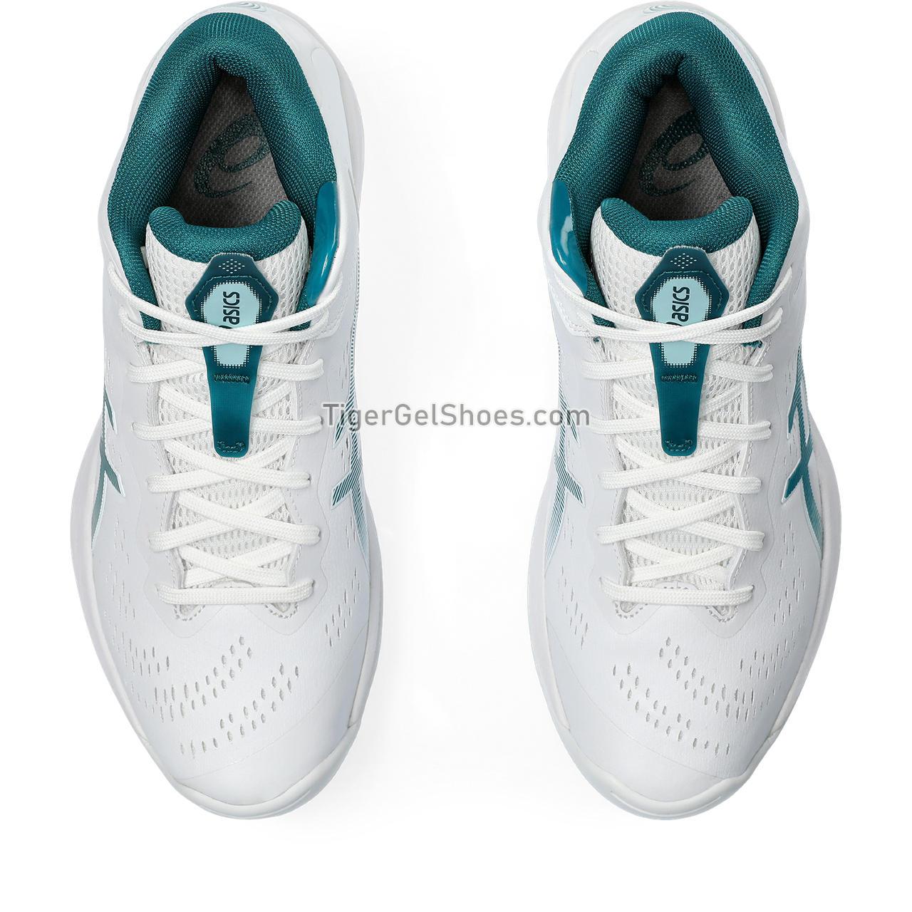 Asics Gelhoop V16 White/Rich Teal 1063A078-101 Mens Womens Shoes