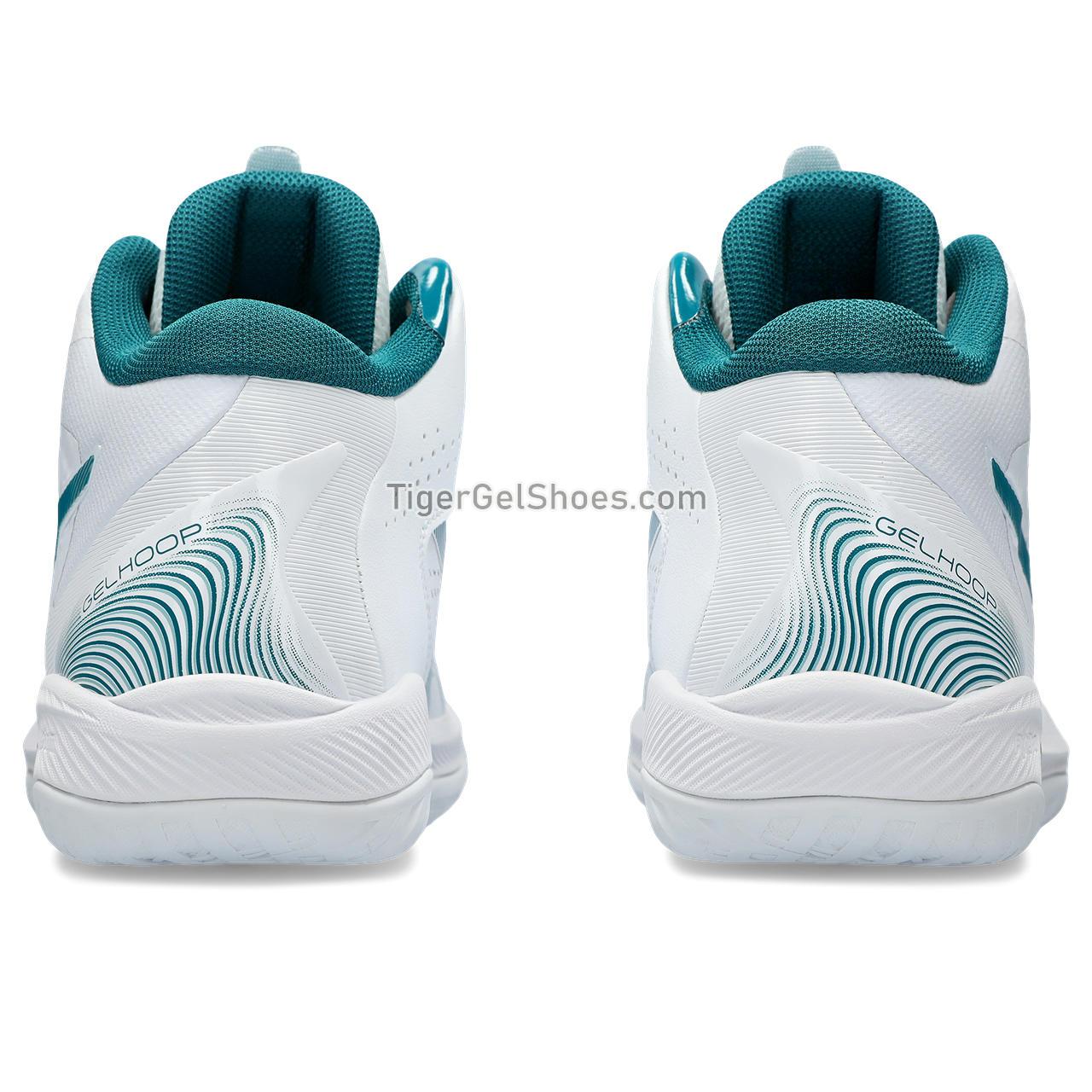 Asics Gelhoop V16 White/Rich Teal 1063A078-101 Mens Womens Shoes
