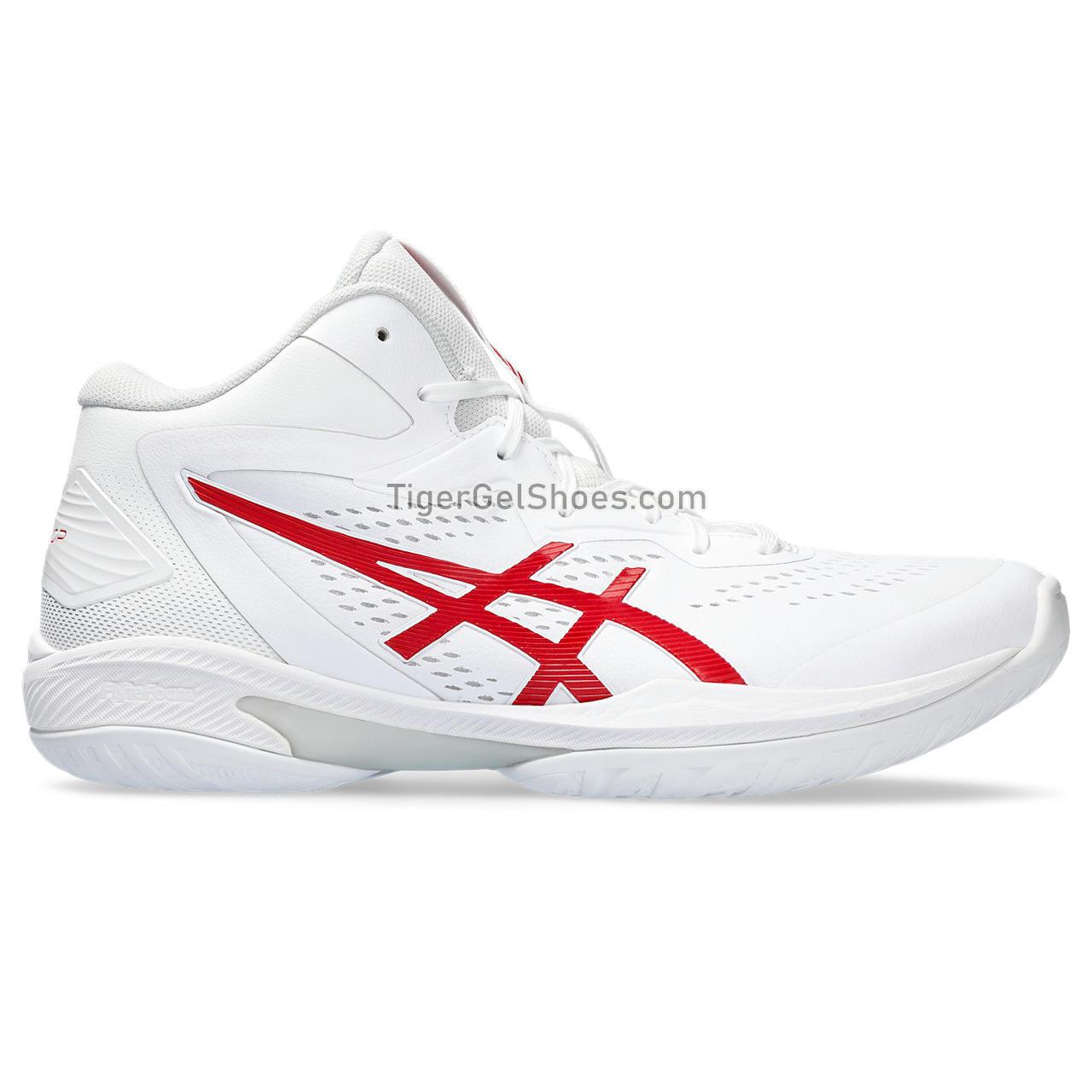 Asics Gelhoop V15 White/Classic Red 1063A063-104 Mens Womens Shoes
