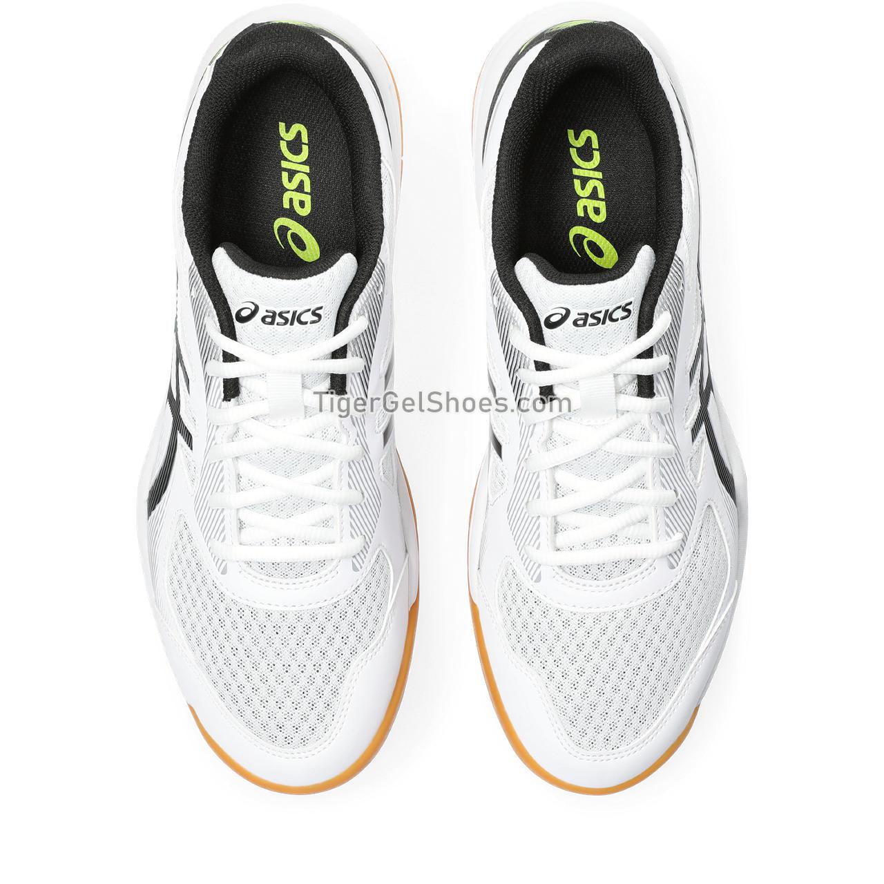Asics Upcourt 5 White/Safety Yellow 1071A086-103 Mens Shoes