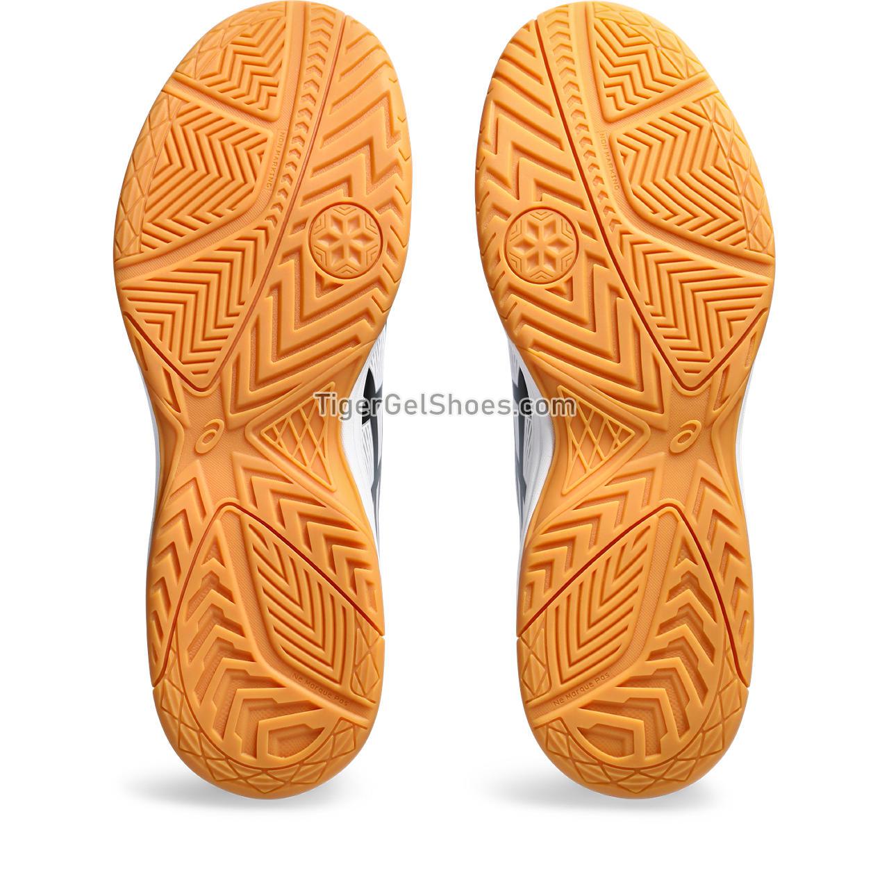 Asics Upcourt 5 White/Safety Yellow 1071A086-103 Mens Shoes