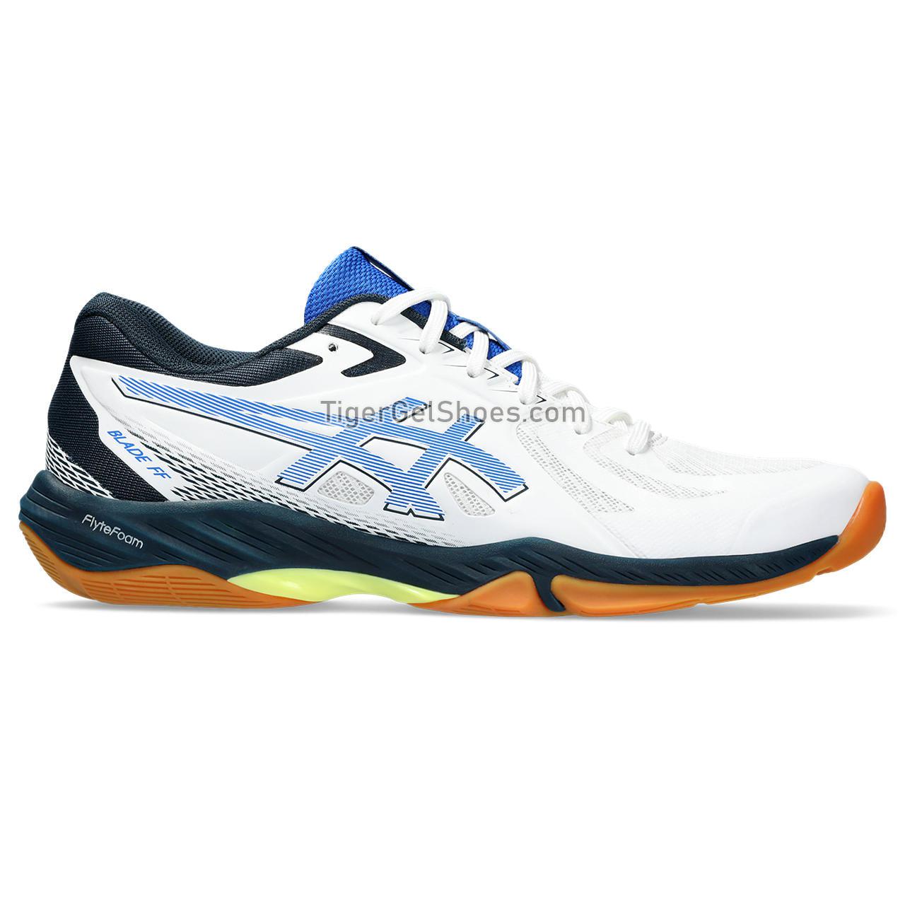 Asics Blade Ff White/Illusion Blue 1071A093-100 Mens Shoes