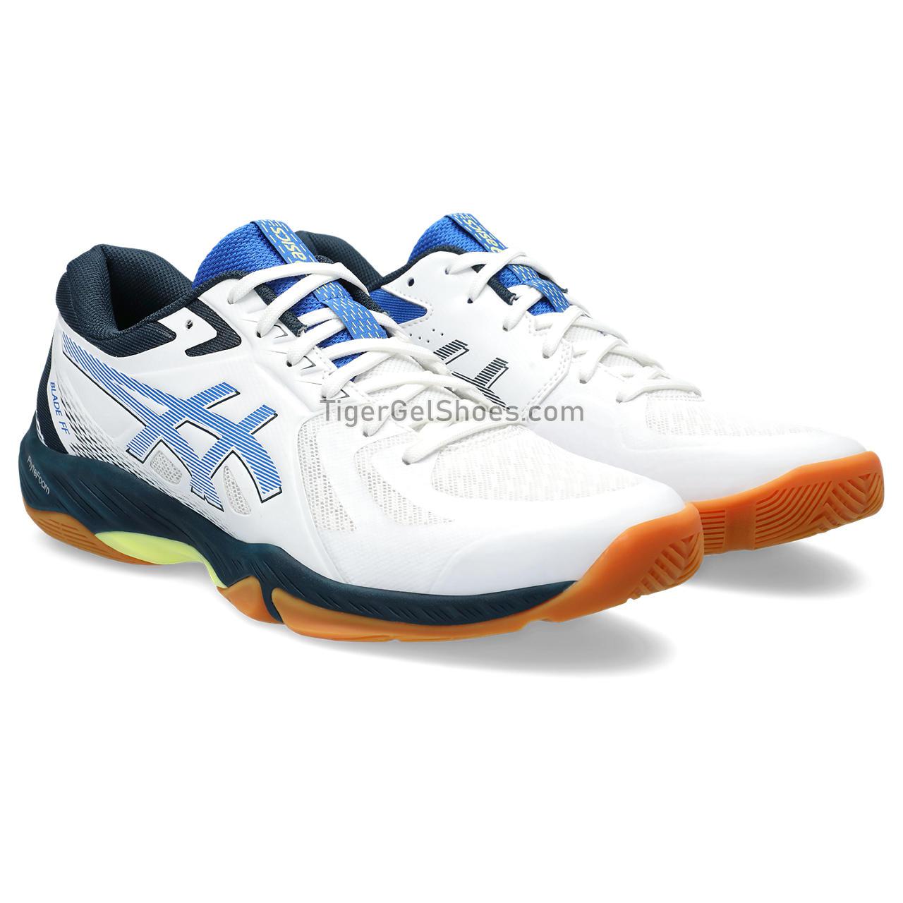 Asics Blade Ff White/Illusion Blue 1071A093-100 Mens Shoes