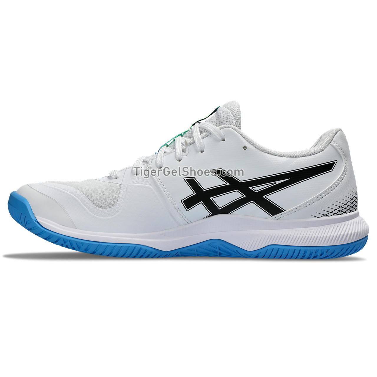 Asics Gel-tactic 12 White/Lime Burst 1073A058-102 Mens Womens Shoes