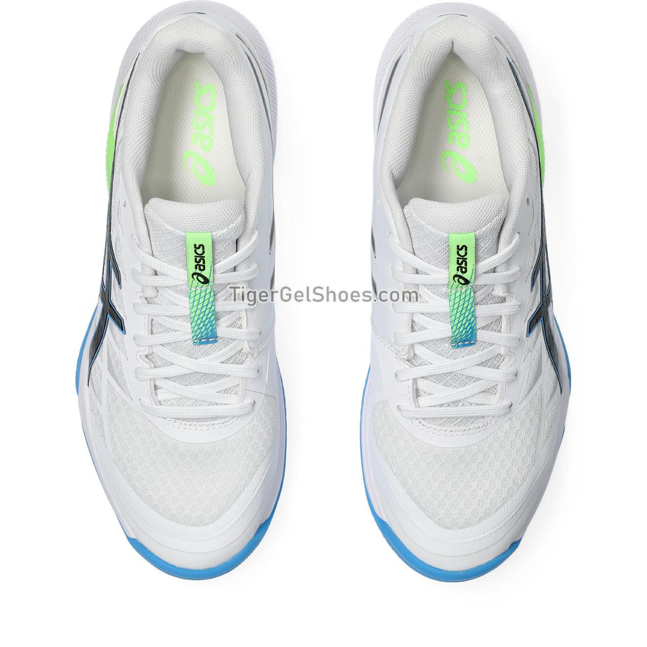 Asics Gel-tactic 12 White/Lime Burst 1073A058-102 Mens Womens Shoes