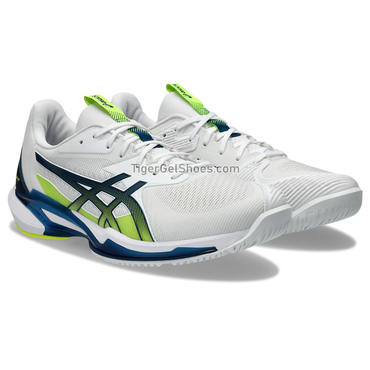 Asics Solution Speed Ff 3 White/Mako Blue 1041A438-102 Mens Shoes