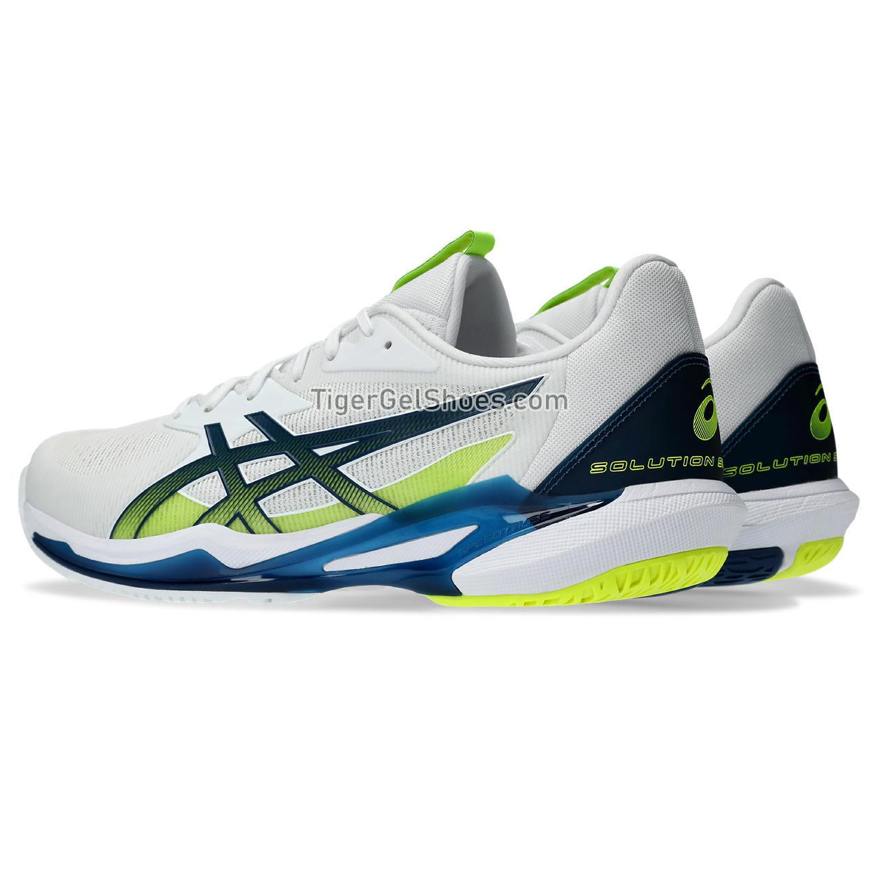 Asics Solution Speed Ff 3 White/Mako Blue 1041A438-102 Mens Shoes
