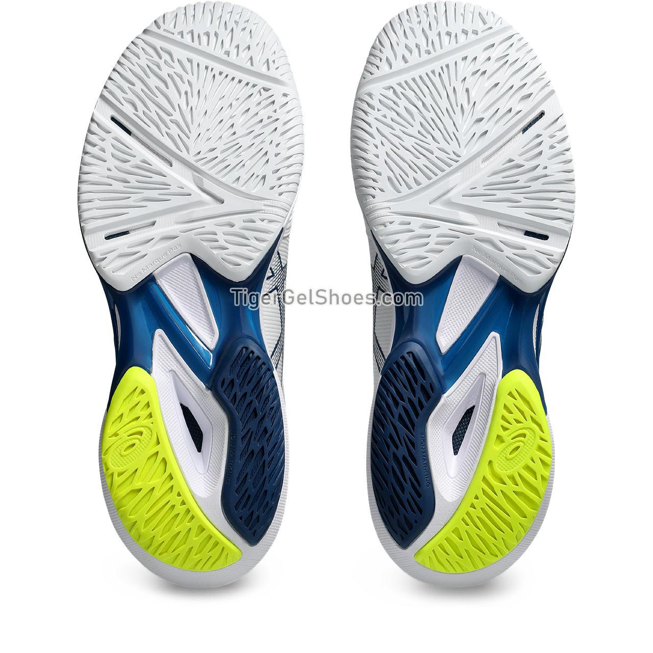 Asics Solution Speed Ff 3 White/Mako Blue 1041A438-102 Mens Shoes