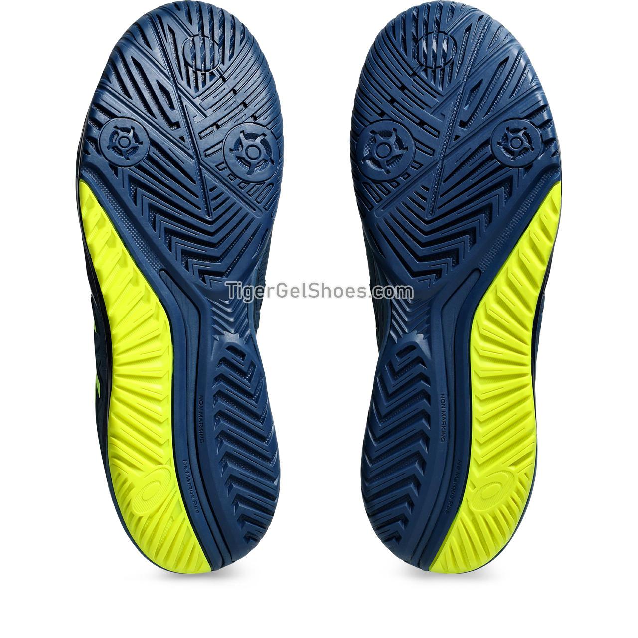 Asics Gel-resolution 9 (2e) Mako Blue/Safety Yellow 1041A376-404 Mens Shoes