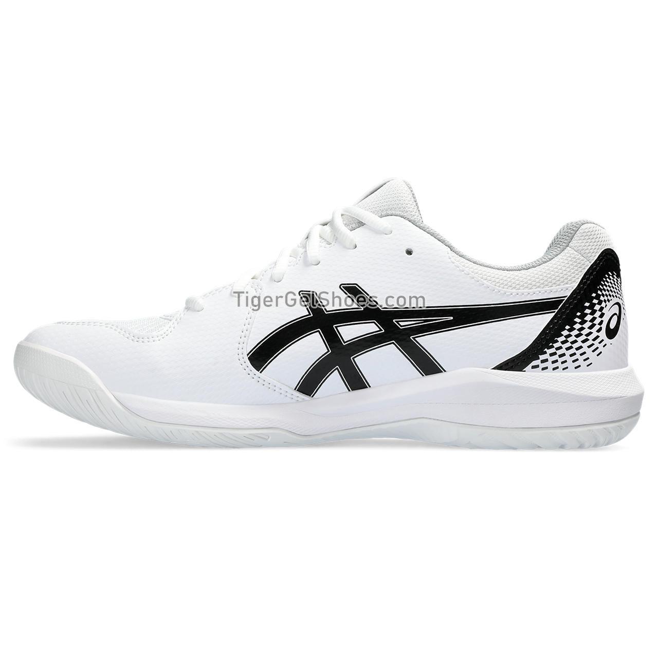 Asics Gel-dedicate 8 White/Black 1041A408-101 Mens Shoes