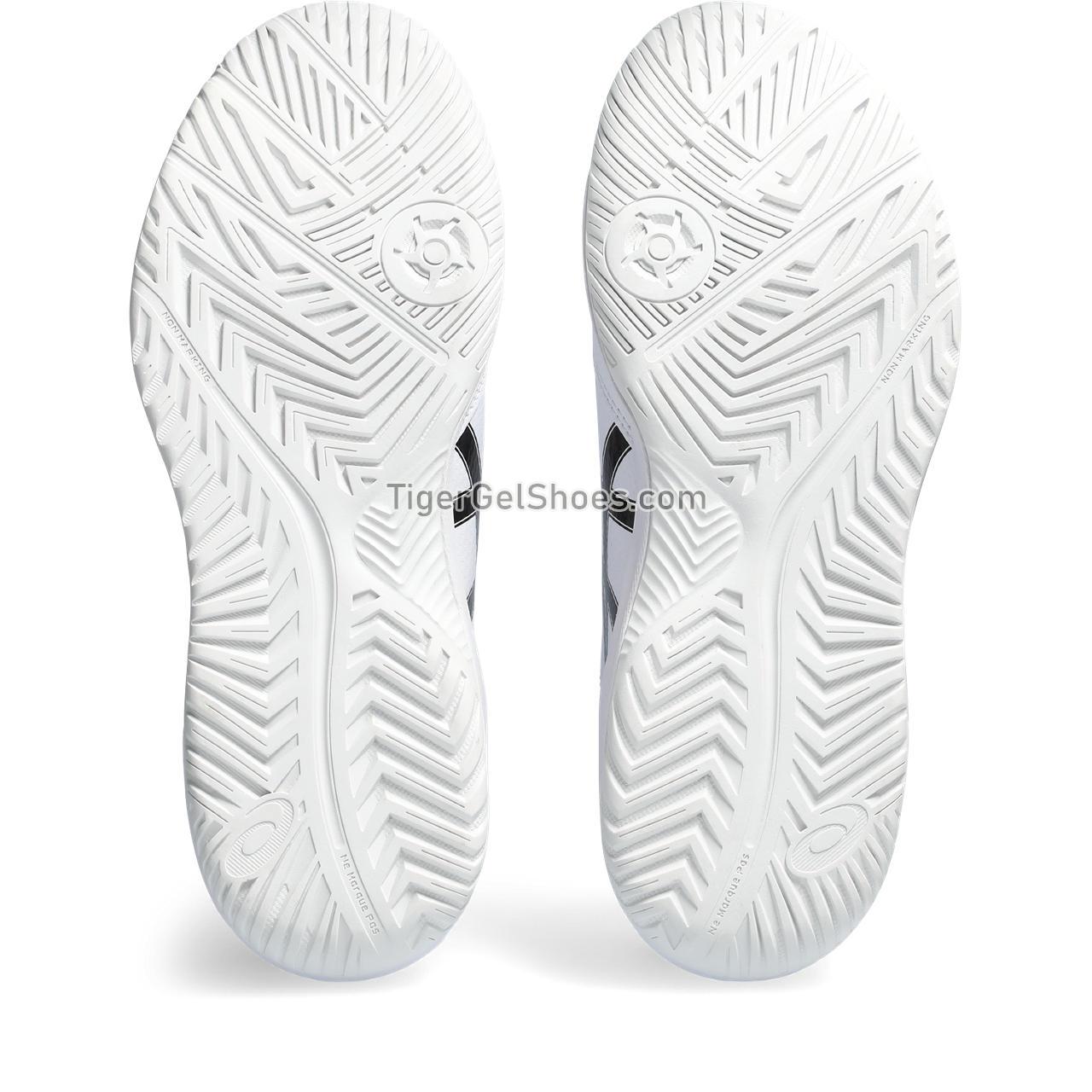 Asics Gel-dedicate 8 White/Black 1041A408-101 Mens Shoes