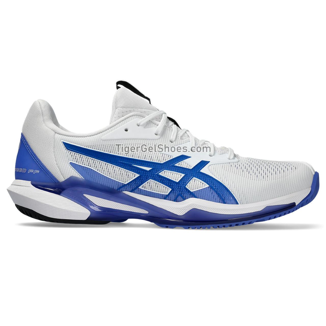 Asics Solution Speed Ff 3 White/Tuna Blue 1041A438-100 Mens Shoes Asics Solution Speed Ff 3 White/Tuna Blue 1041A438-100 Mens Shoes