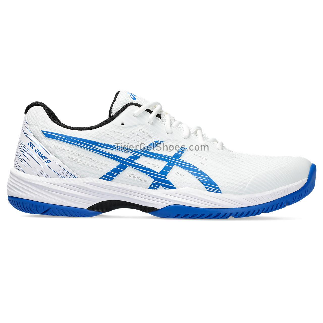 Asics Gel-game 9 White/Tuna Blue 1041A337-103 Mens Shoes