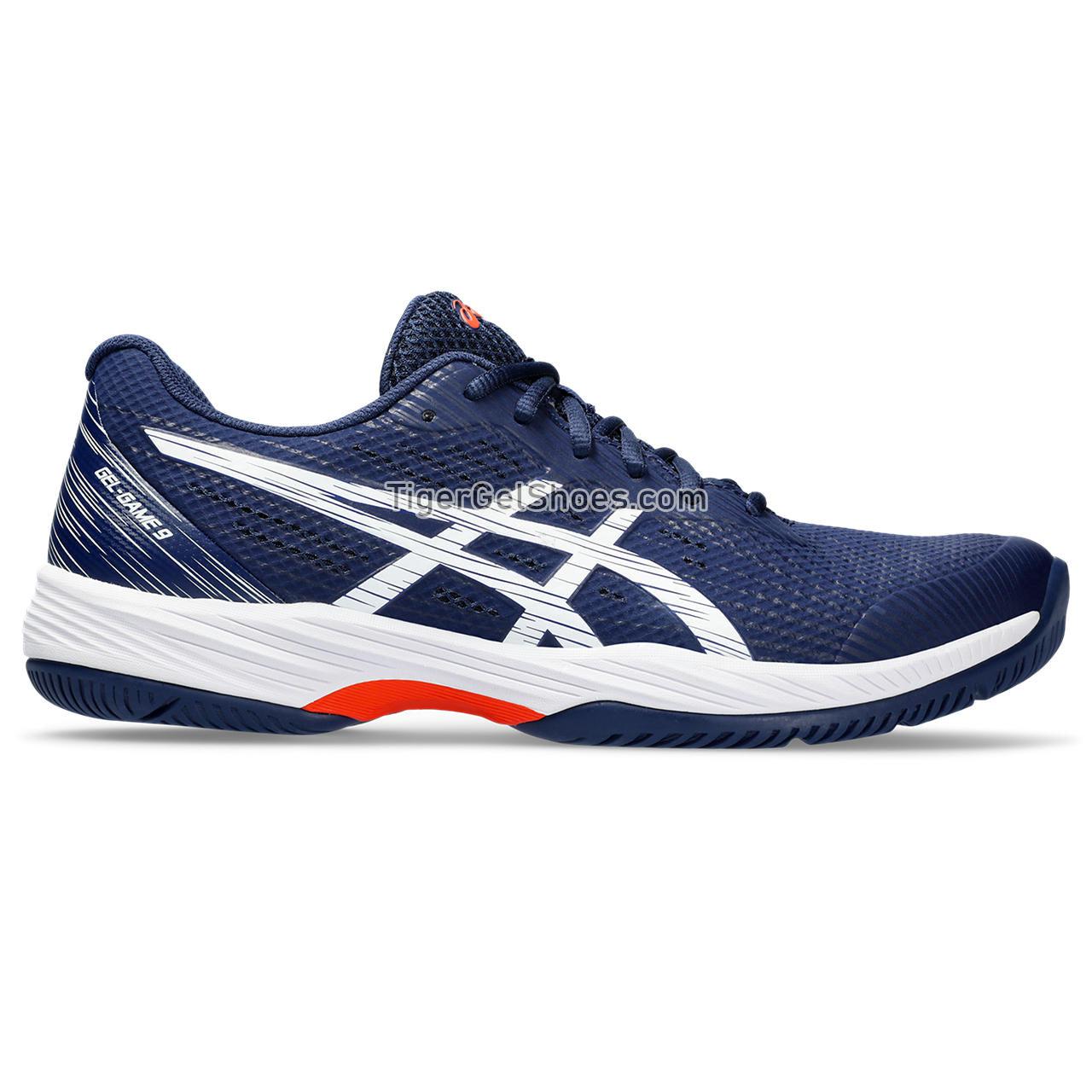 Asics Gel-game 9 Blue Expanse/White 1041A337-400 Mens Shoes