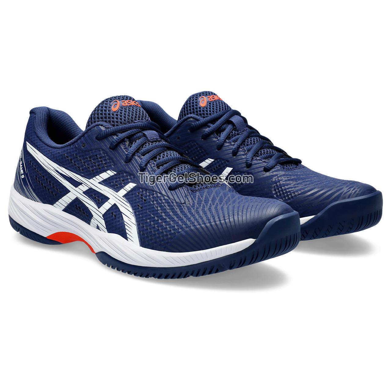 Asics Gel-game 9 Blue Expanse/White 1041A337-400 Mens Shoes