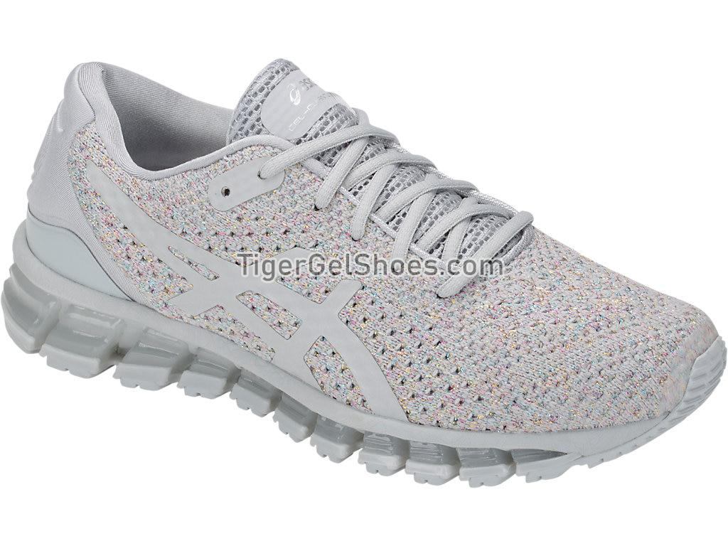 Asics GEL-Quantum 360 Knit 2 Mid Grey/Glacier Grey 1022A041-020 Womens Running Shoes