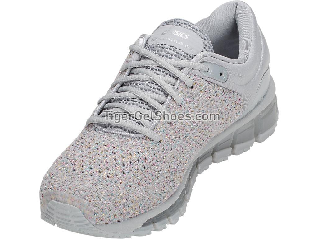 Asics GEL-Quantum 360 Knit 2 Mid Grey/Glacier Grey 1022A041-020 Womens Running Shoes