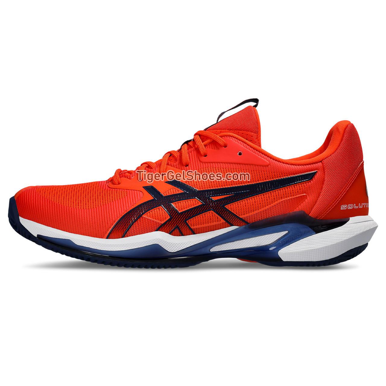 Asics Solution Speed Ff 3 Clay Koi/Blue Expanse 1041A437-800 Mens Shoes