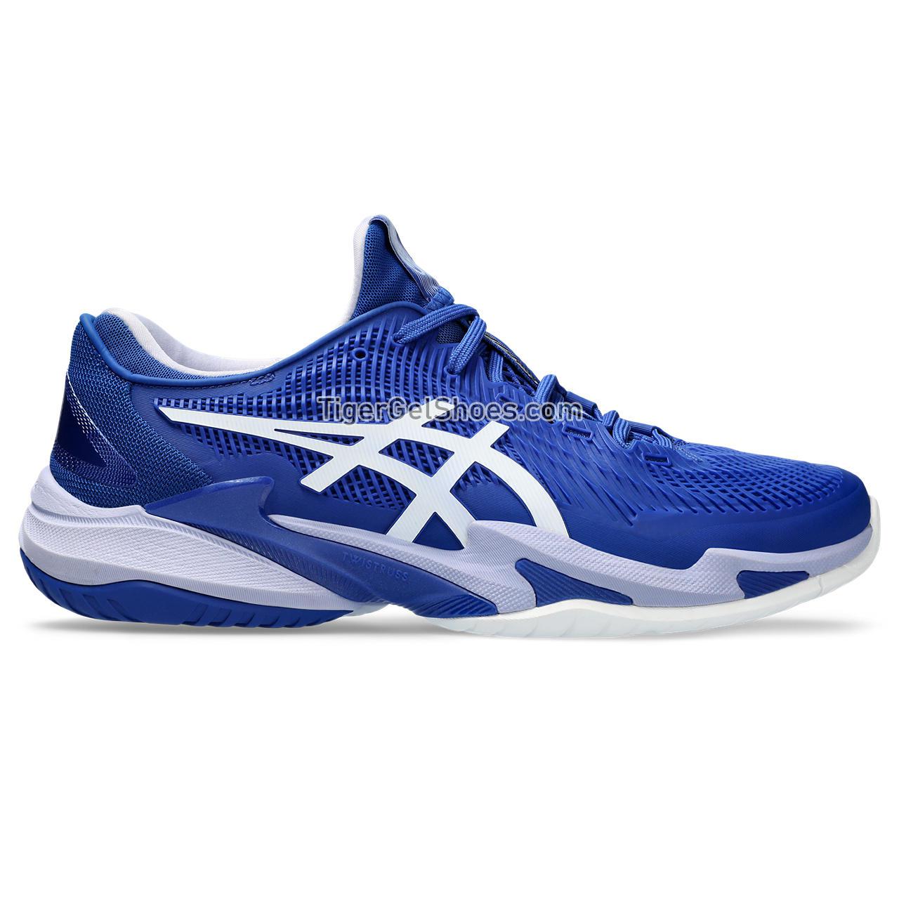 Asics Court Ff 3 Novak Asics Blue/Fresh Air 1041A361-961 Mens Shoes