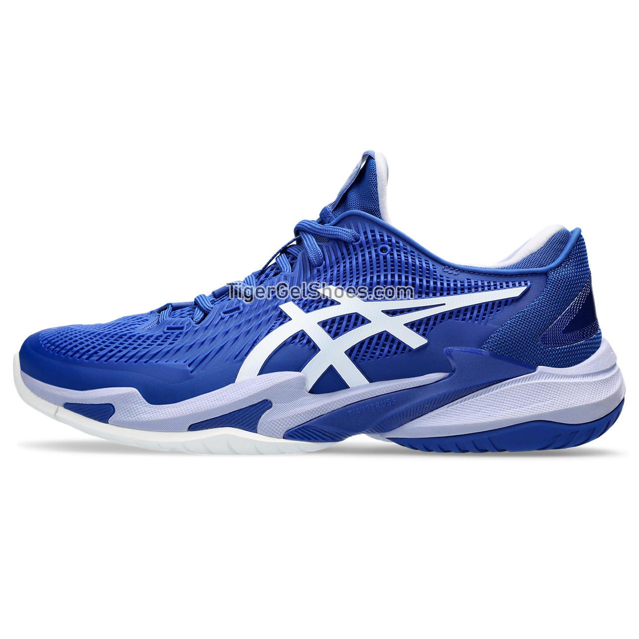 Asics Court Ff 3 Novak Asics Blue/Fresh Air 1041A361-961 Mens Shoes