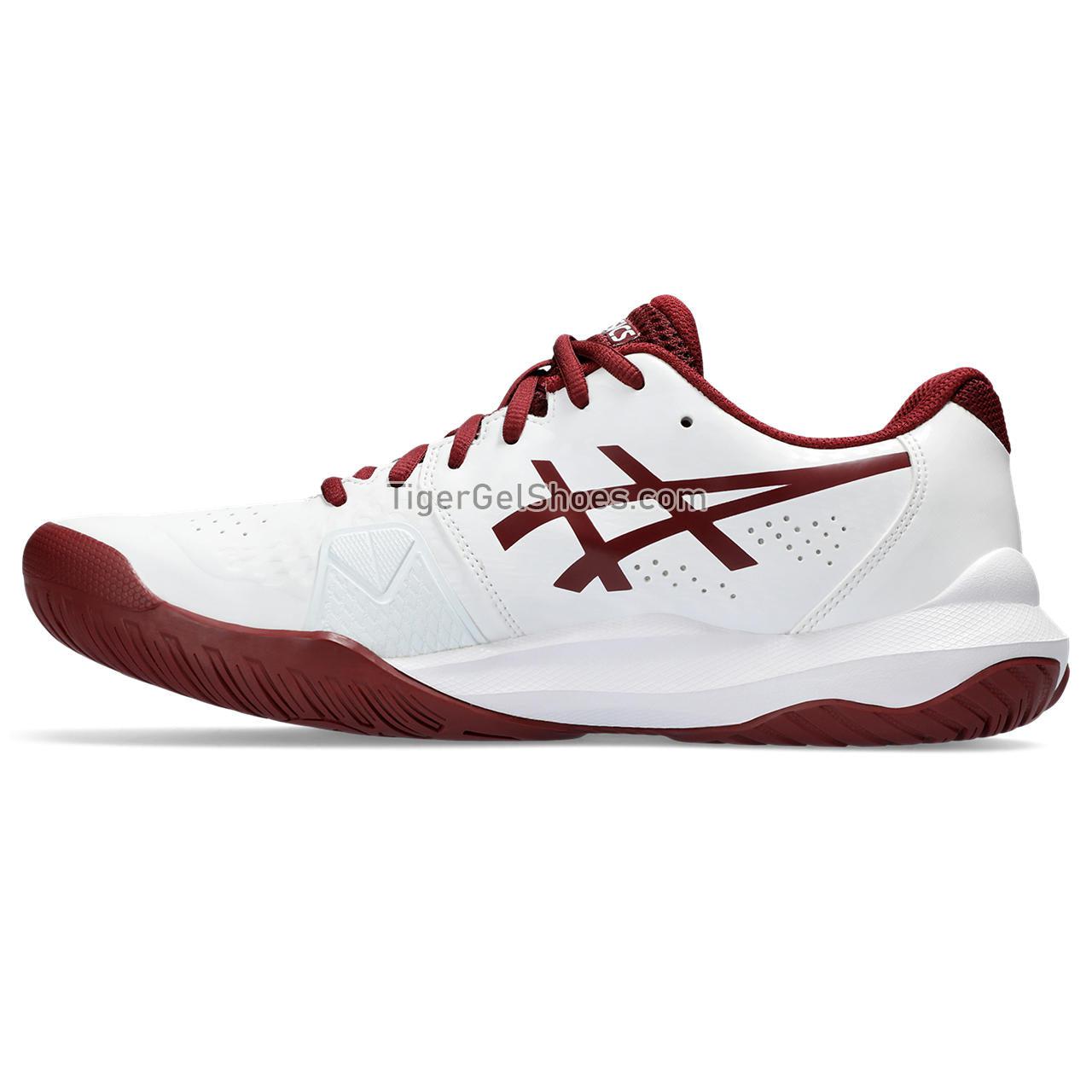 Asics Gel-challenger 14 White/Antique Red 1041A405-100 Mens Shoes